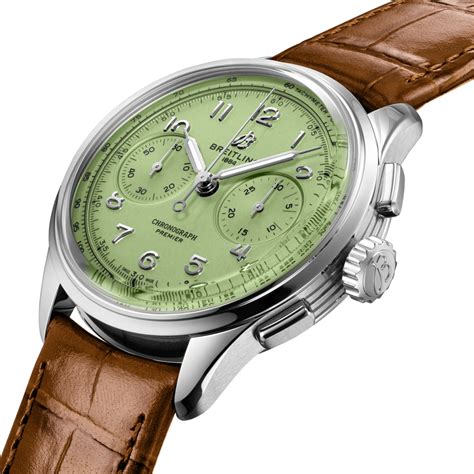 breitling b09 chronograph 40|breitling premier b09 pistachio.